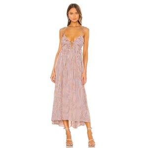 Amuse Society Fern Woven Dress in Tamarind